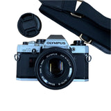 Olympus OM10 35mm SLR Film Camera w/ 50mm f/1.8 Prime Lens