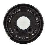 Pentacon Prakticar 50mm f2.4 Prime Lens