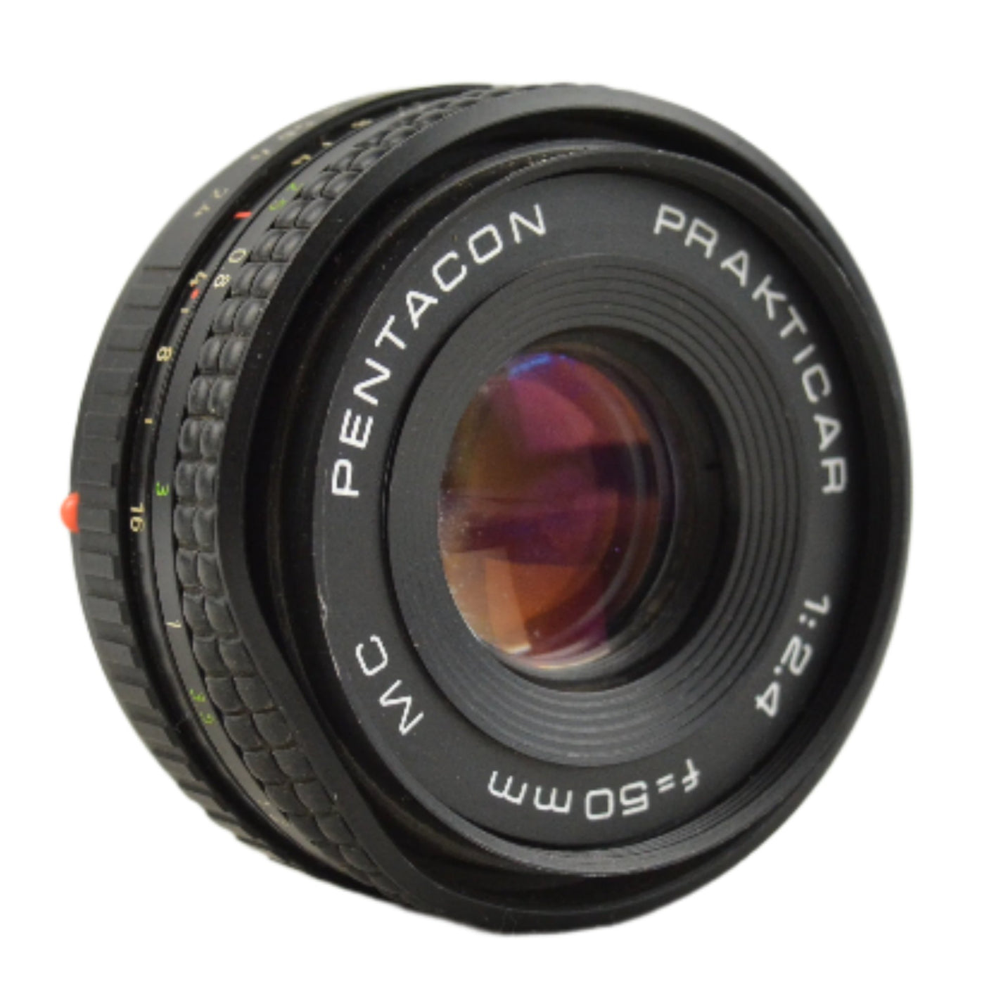 Pentacon Prakticar 50mm f2.4 Prime Lens