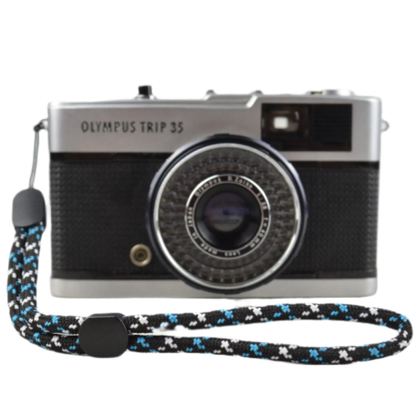 Black & Blue Camera Wrist Strap - Brand New