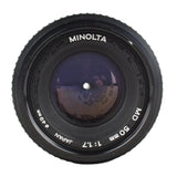 Minolta 50mm f1.7 Prime Lens