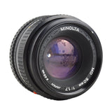 Minolta 50mm f1.7 Prime Lens