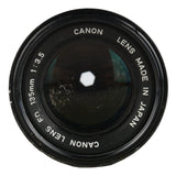 Canon 135mm f3.5 Prime Lens