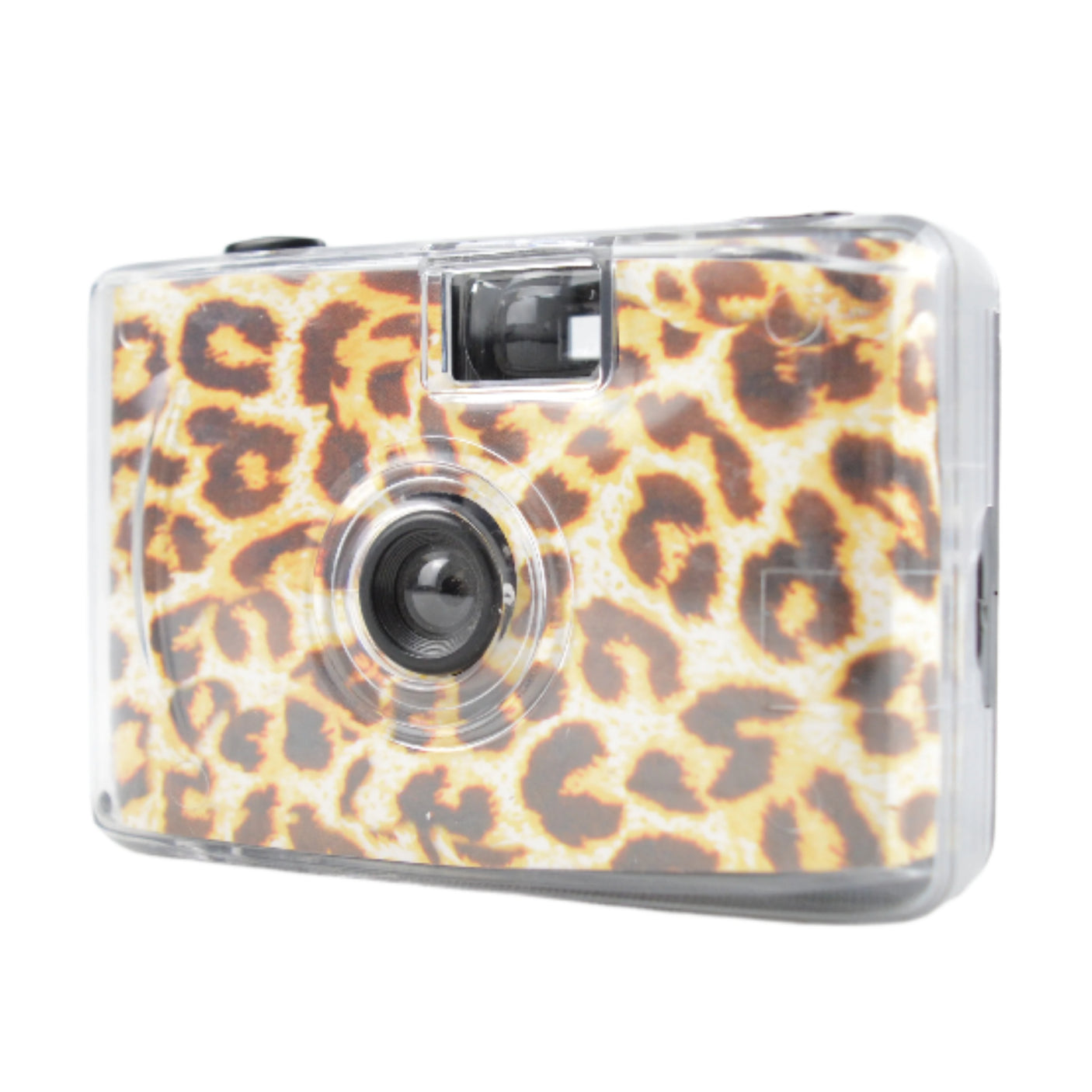 Leopard Print Focus Free 35mm Point and Shoot