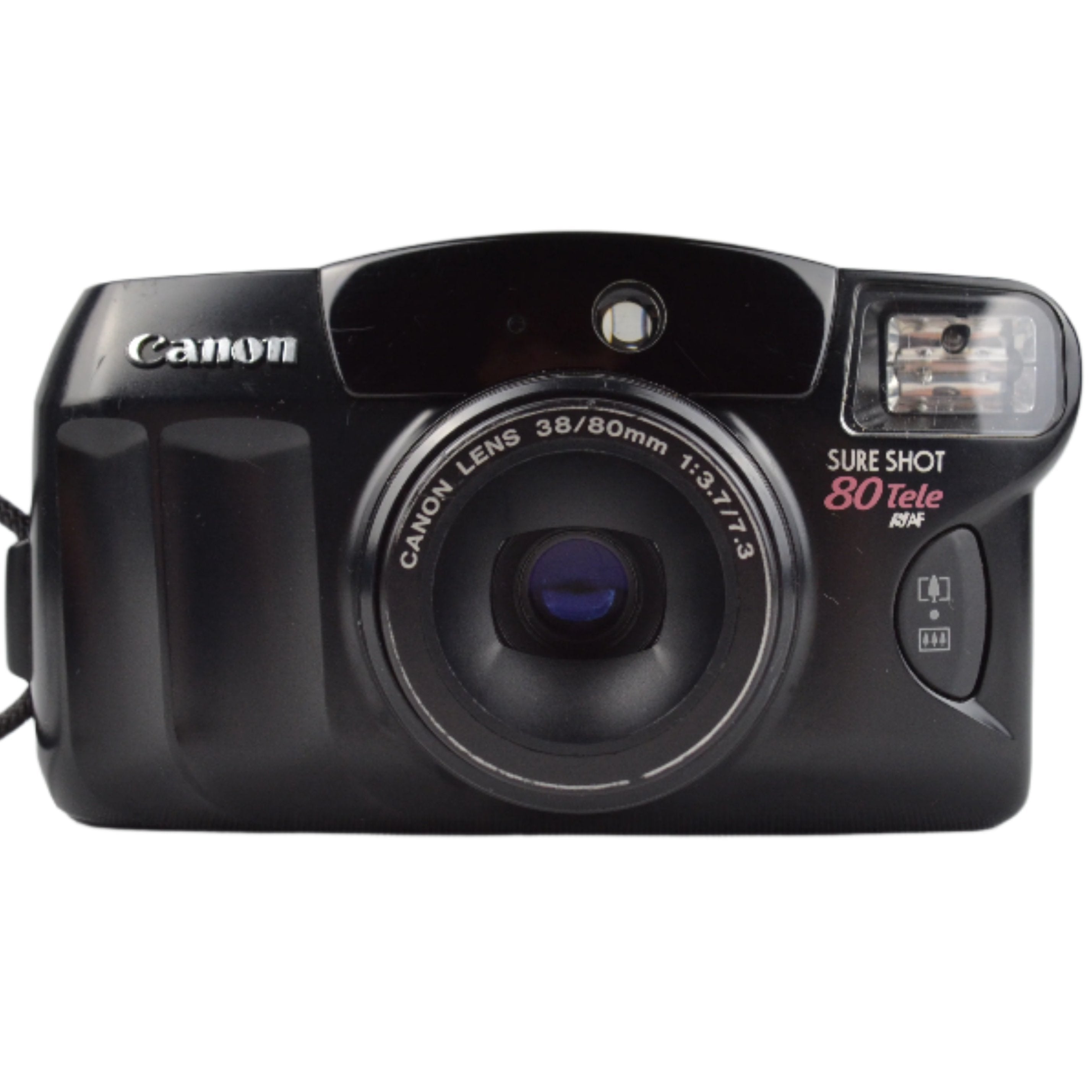 Canon Sure Shot 80 Tele 38-80mm Zoom f3.7 Point and Shoot – Film