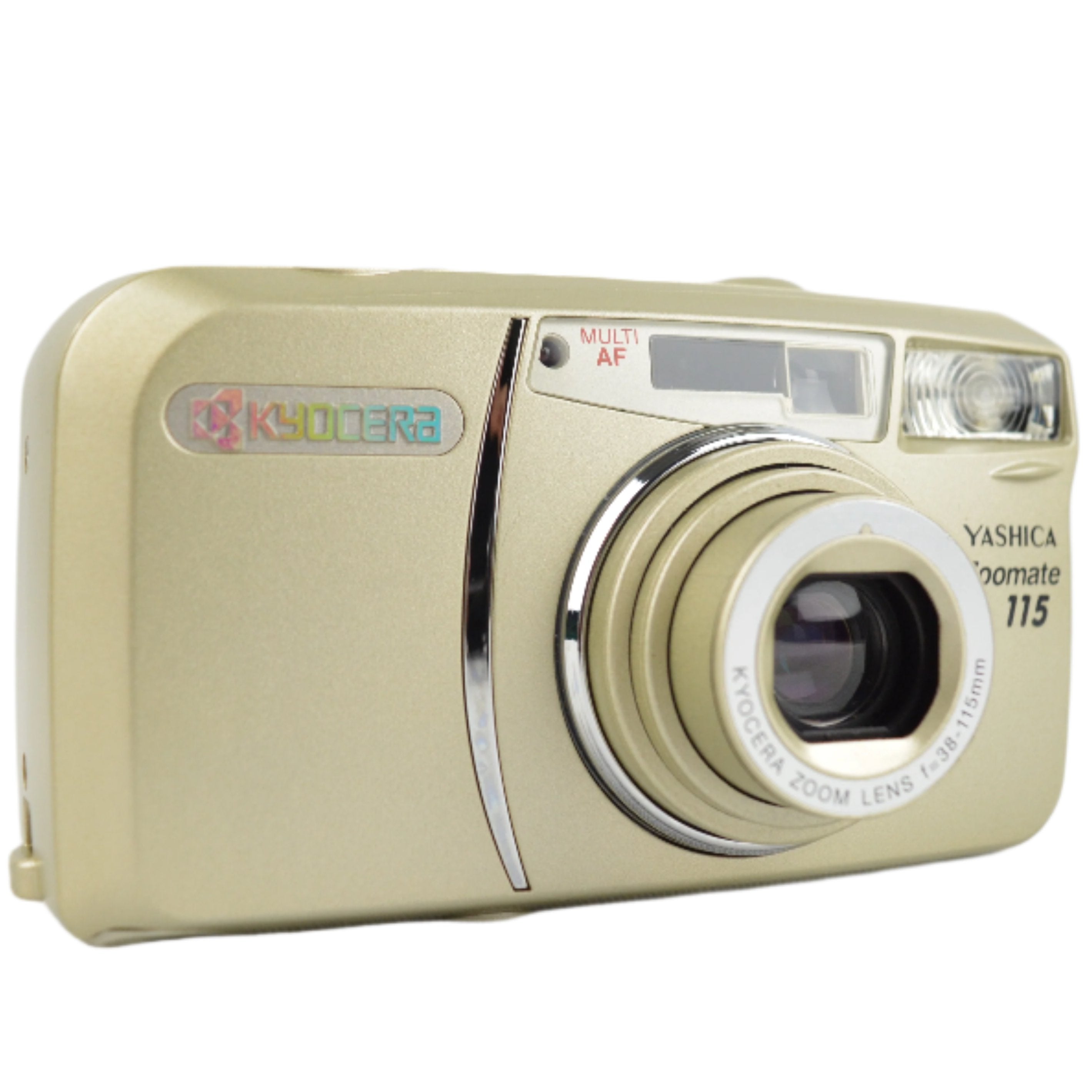Kyocera Yashica Zoomate 115 38-115mm Zoom Point and Shoot – Film