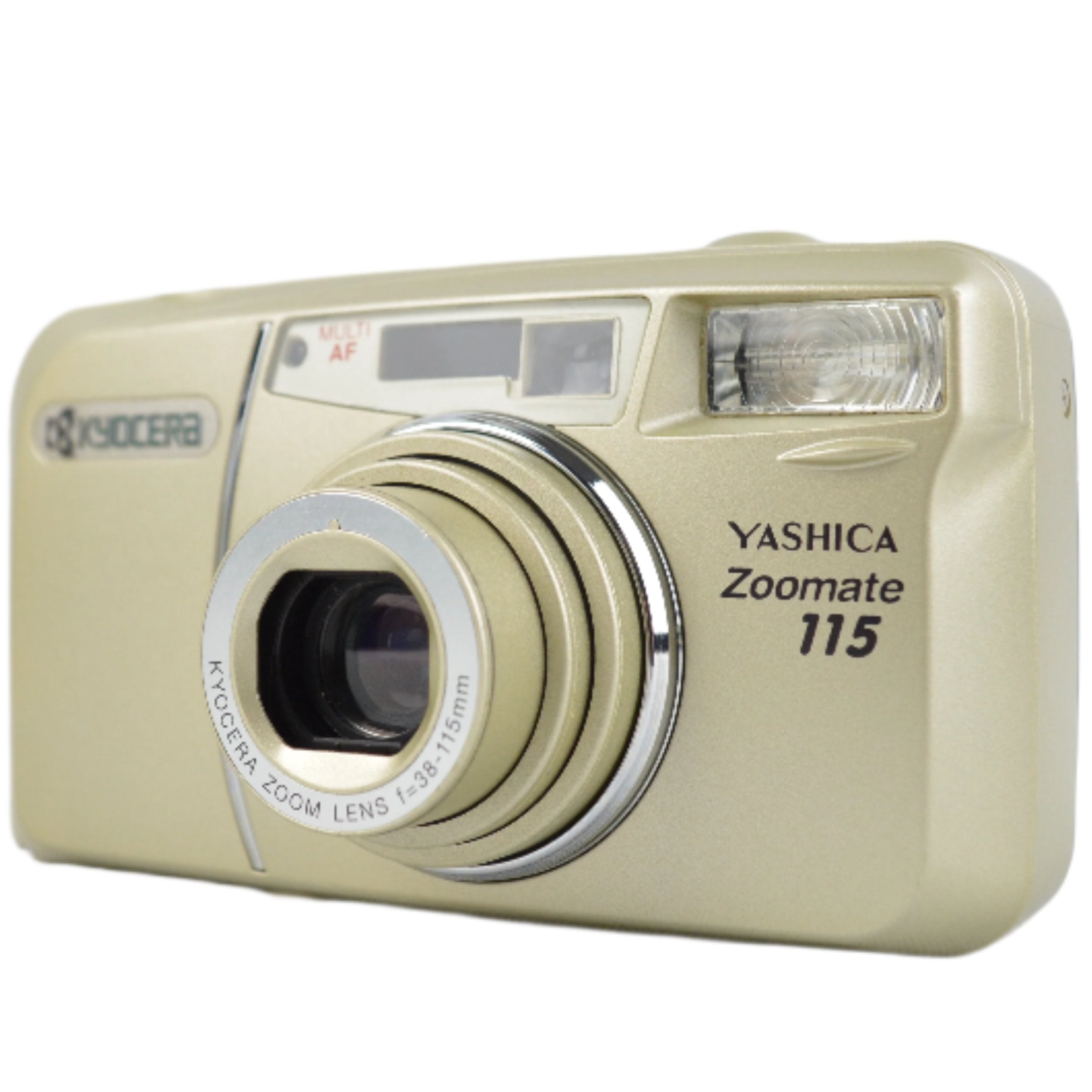 Kyocera Yashica Zoomate 115 38-115mm Zoom Point and Shoot – Film