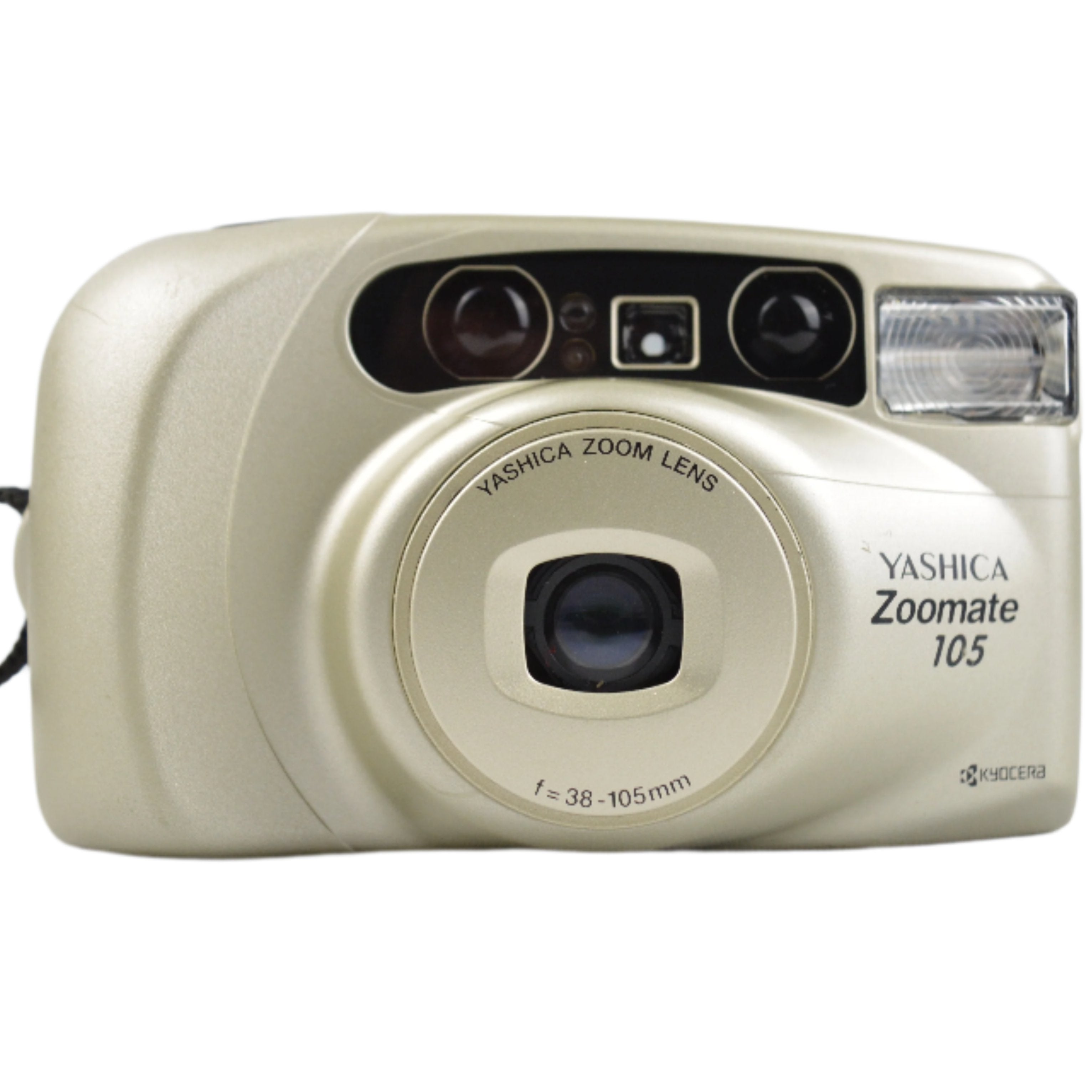 Kyocera Yashica Zoomate 105 38-105mm Zoom Point and Shoot – Film