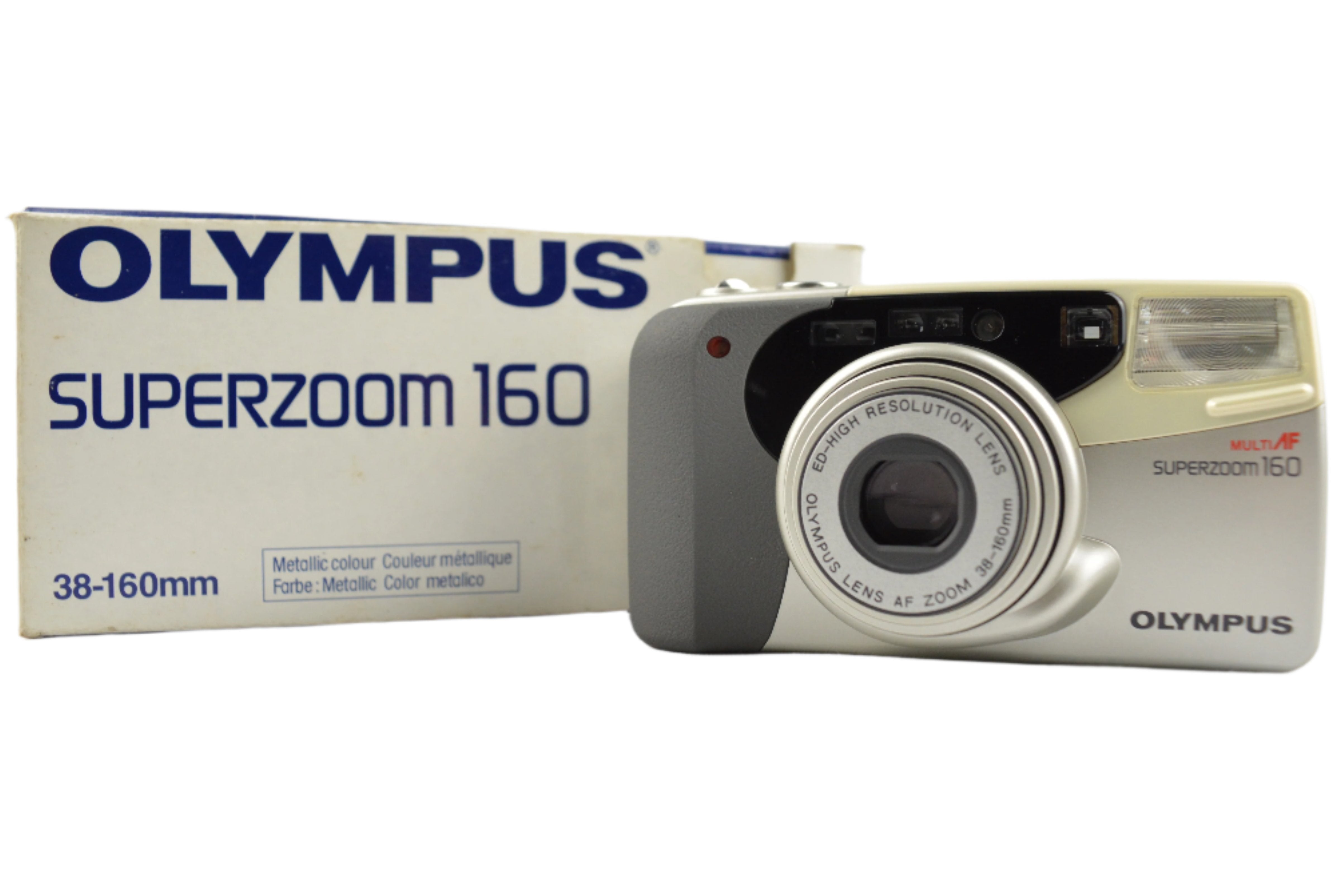 Olympus Superzoom 160 38-160mm Zoom Point and Shoot – Film Camera