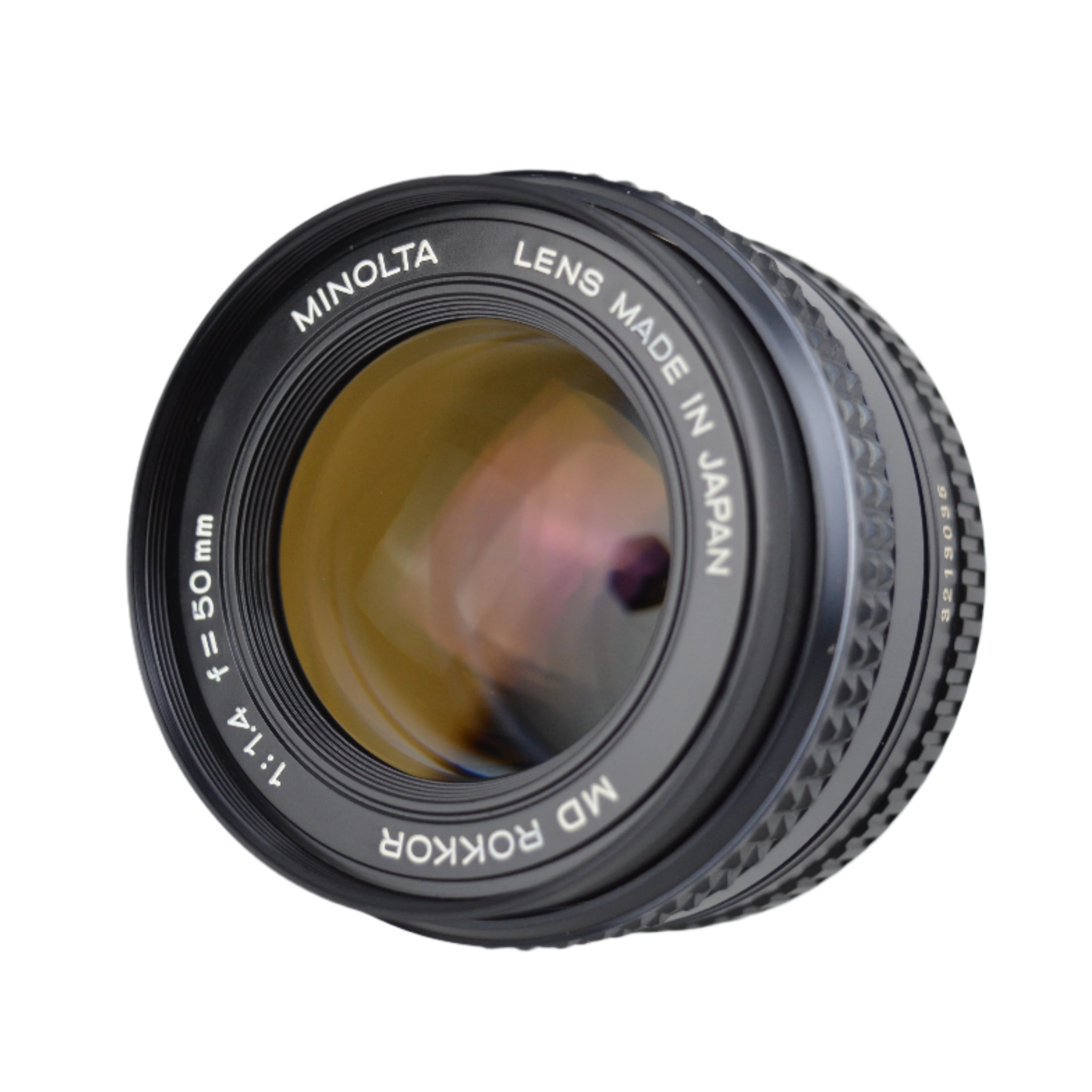 Minolta Rokkor MD 50mm F1.4 Prime Lens – Film Camera Store
