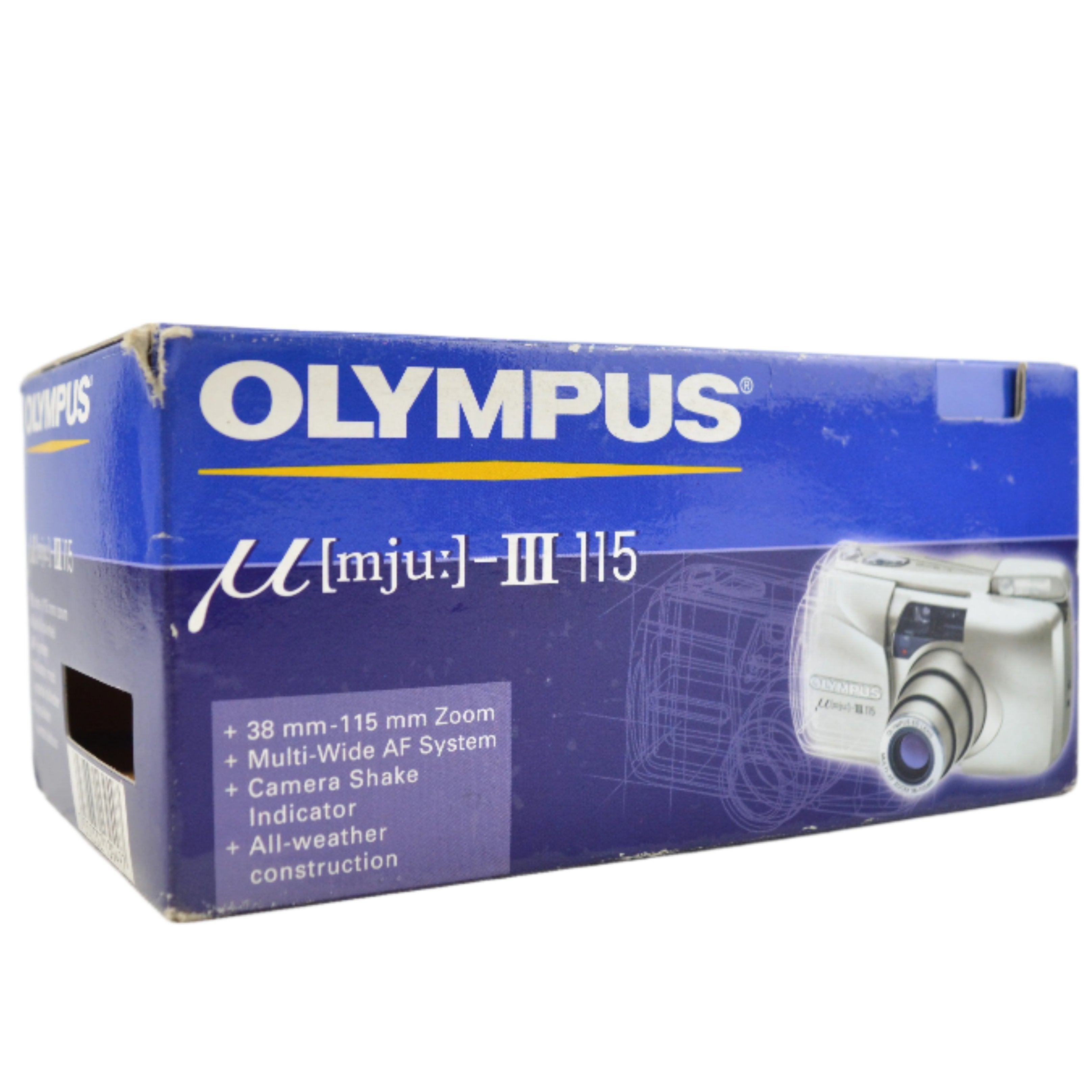 Olympus mju III 115 38-115mm Zoom Point and Shoot – Film Camera Store