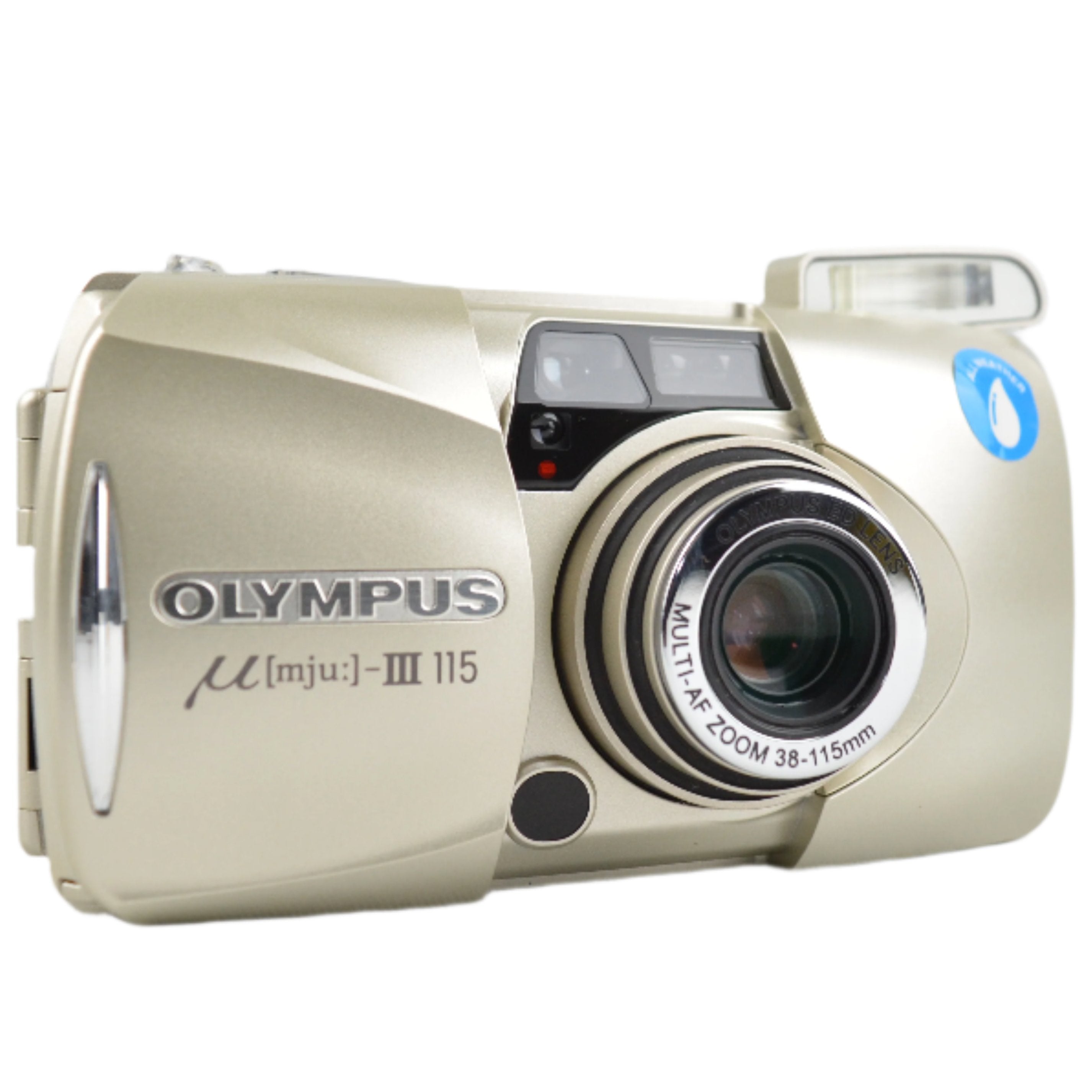 Olympus mju III 115 38-115mm Zoom Point and Shoot – Film Camera Store