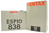 Pentax Espio 838 38-80mm Zoom Point and Shoot