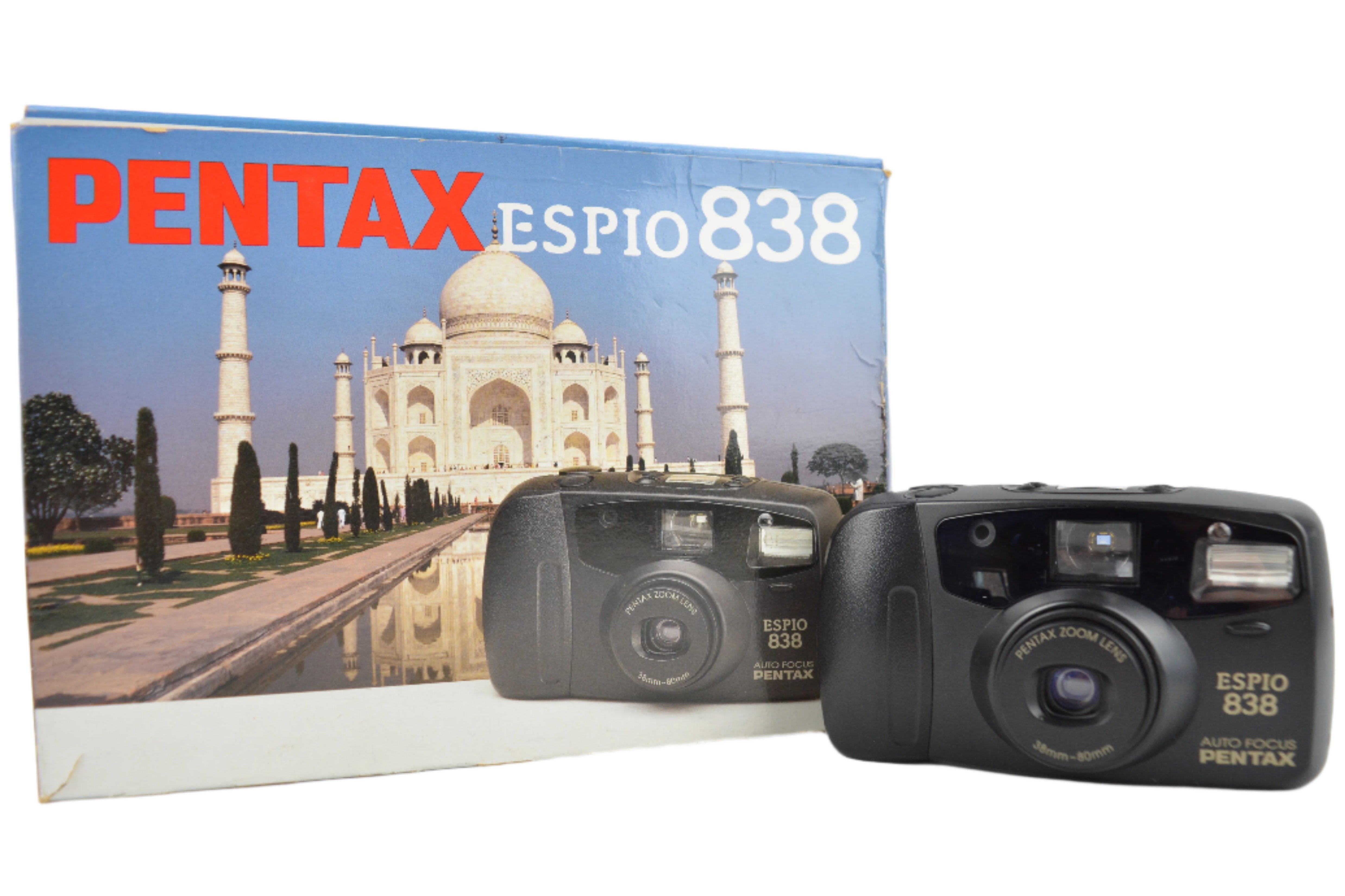 Pentax Espio 838 38-80mm Zoom Point and Shoot – Film Camera Store