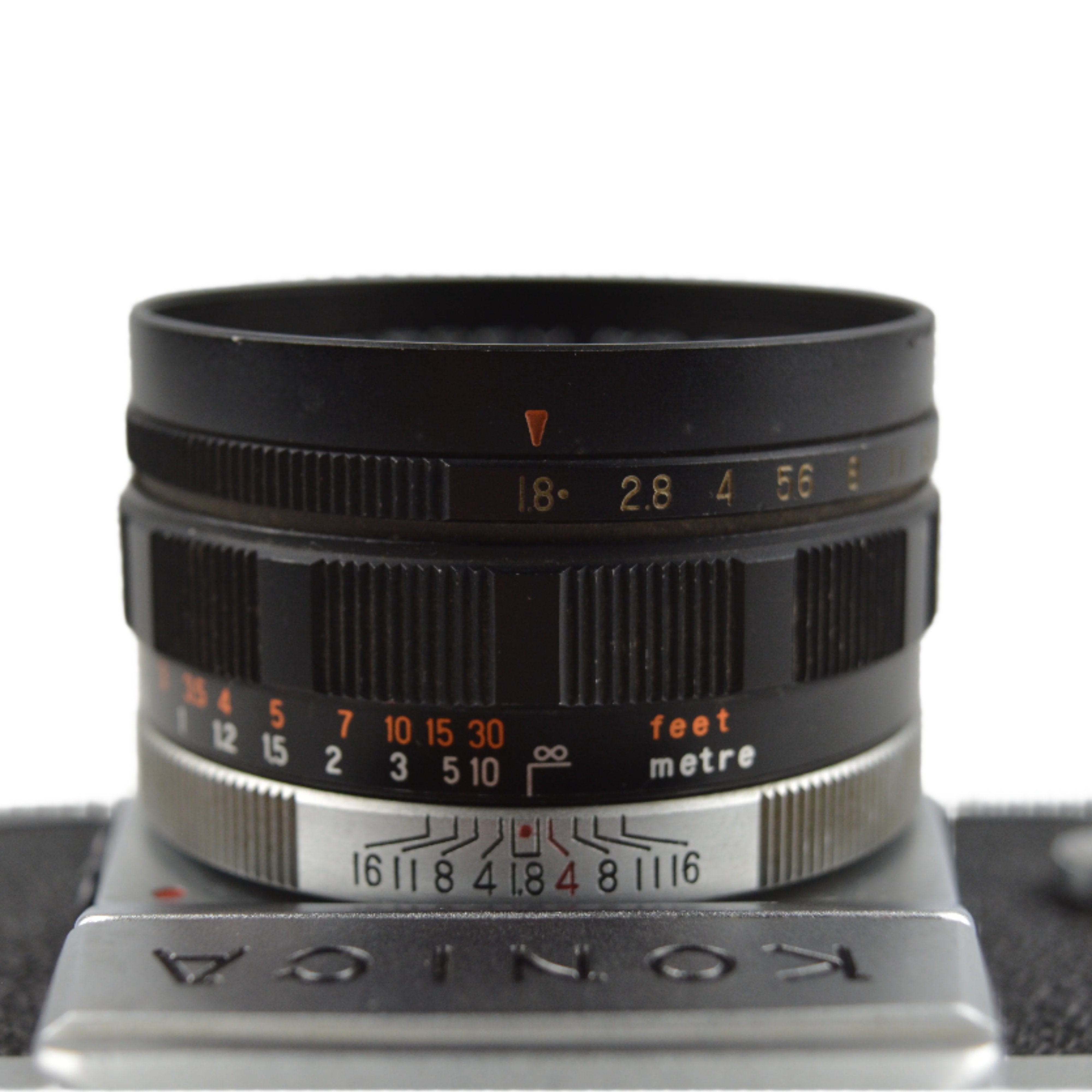 Konica FM with Konishiroku Hexanon 52mm f1.8 Prime Lens – Film