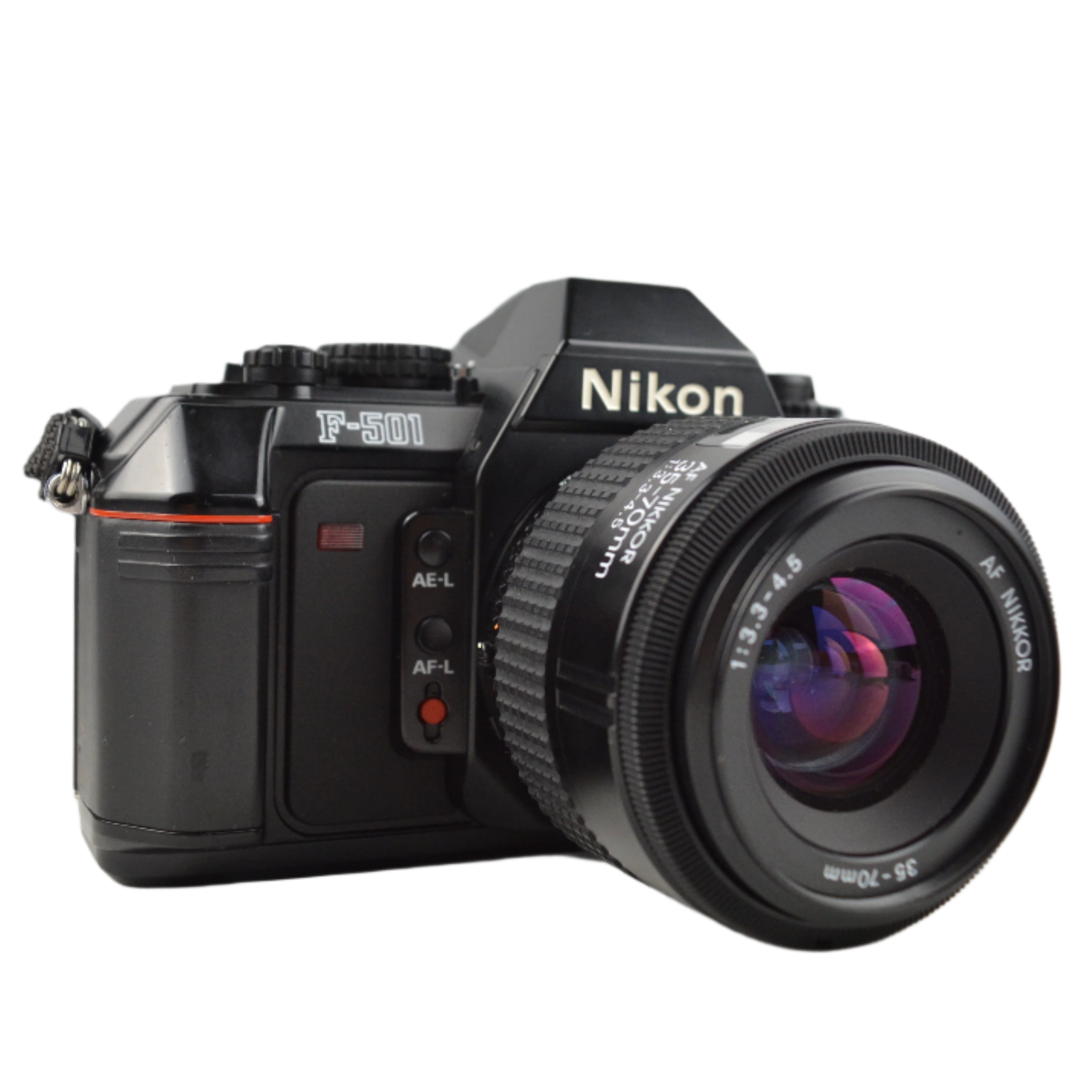 完動品Nikon F-501 一眼レフカメラ AF Nikkor 35-70mm ニコン Nikon F 501 / Nikon AF NIKKOR 35-70mm F3.3-4.5