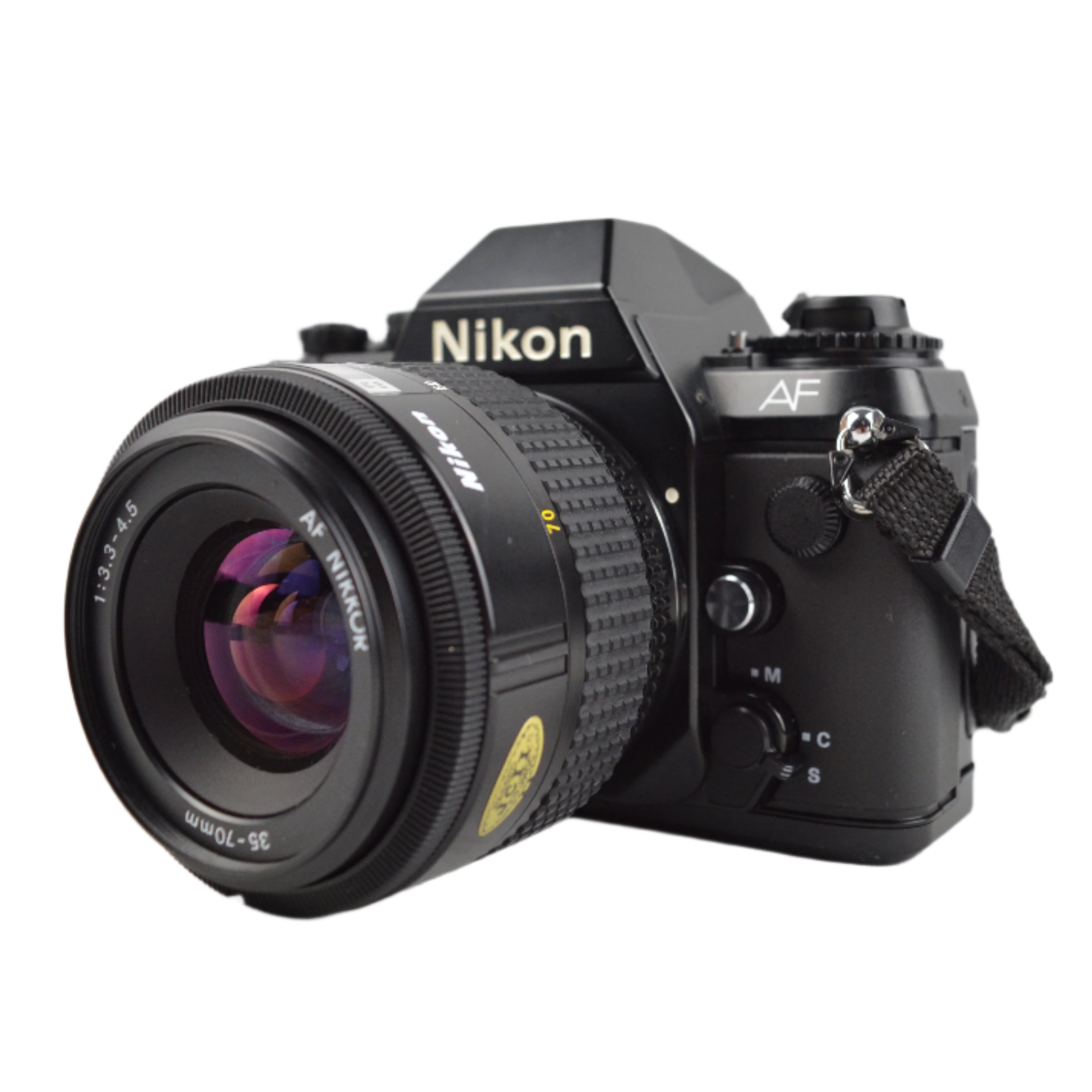 Nikon F-501 AF with Nikkor 35-70mm f3.3 Zoom Lens – Film