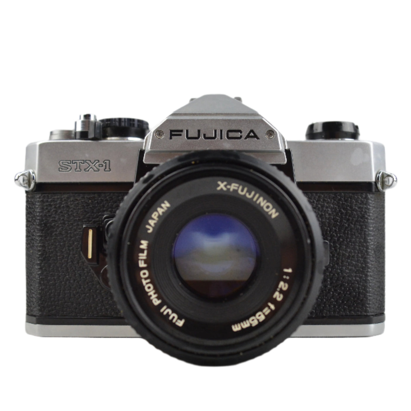 Fujica STX-1 with X-Fujinon 55mm f2.2 Prime Lens