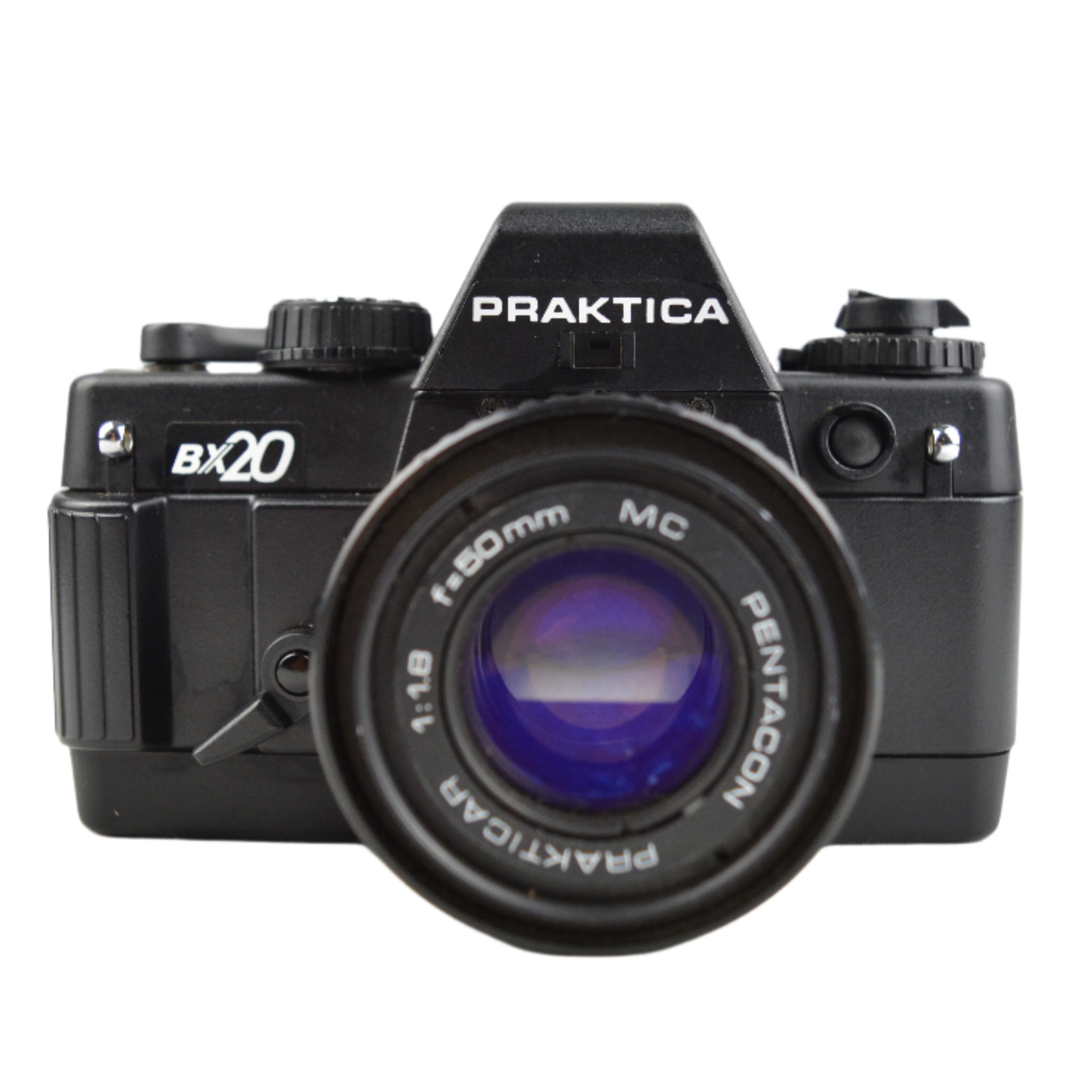 Praktica BX20 with Pentacon Praktica 50mm f1.8 Prime Lens – Film