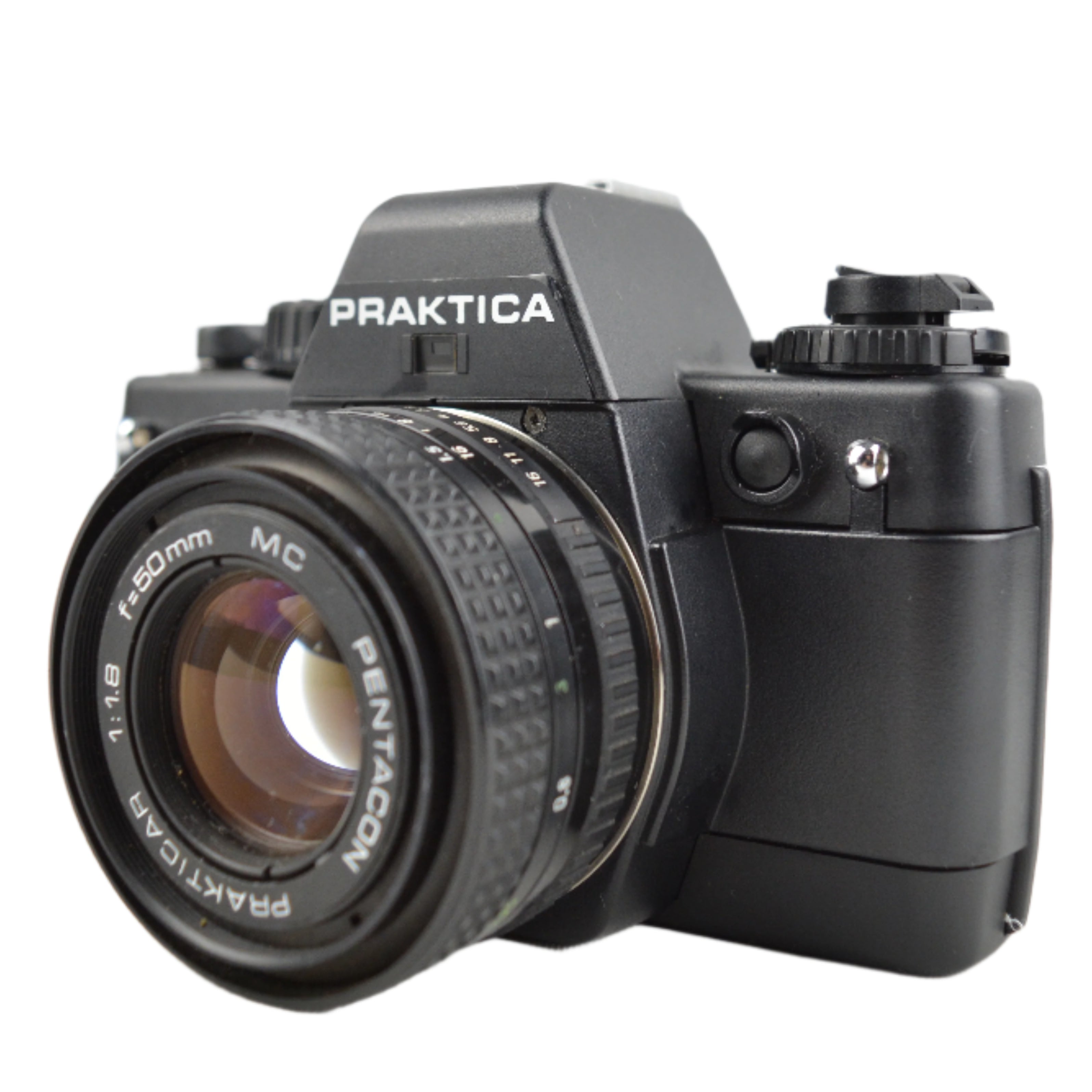Praktica BX20 with Pentacon Praktica 50mm f1.8 Prime Lens – Film
