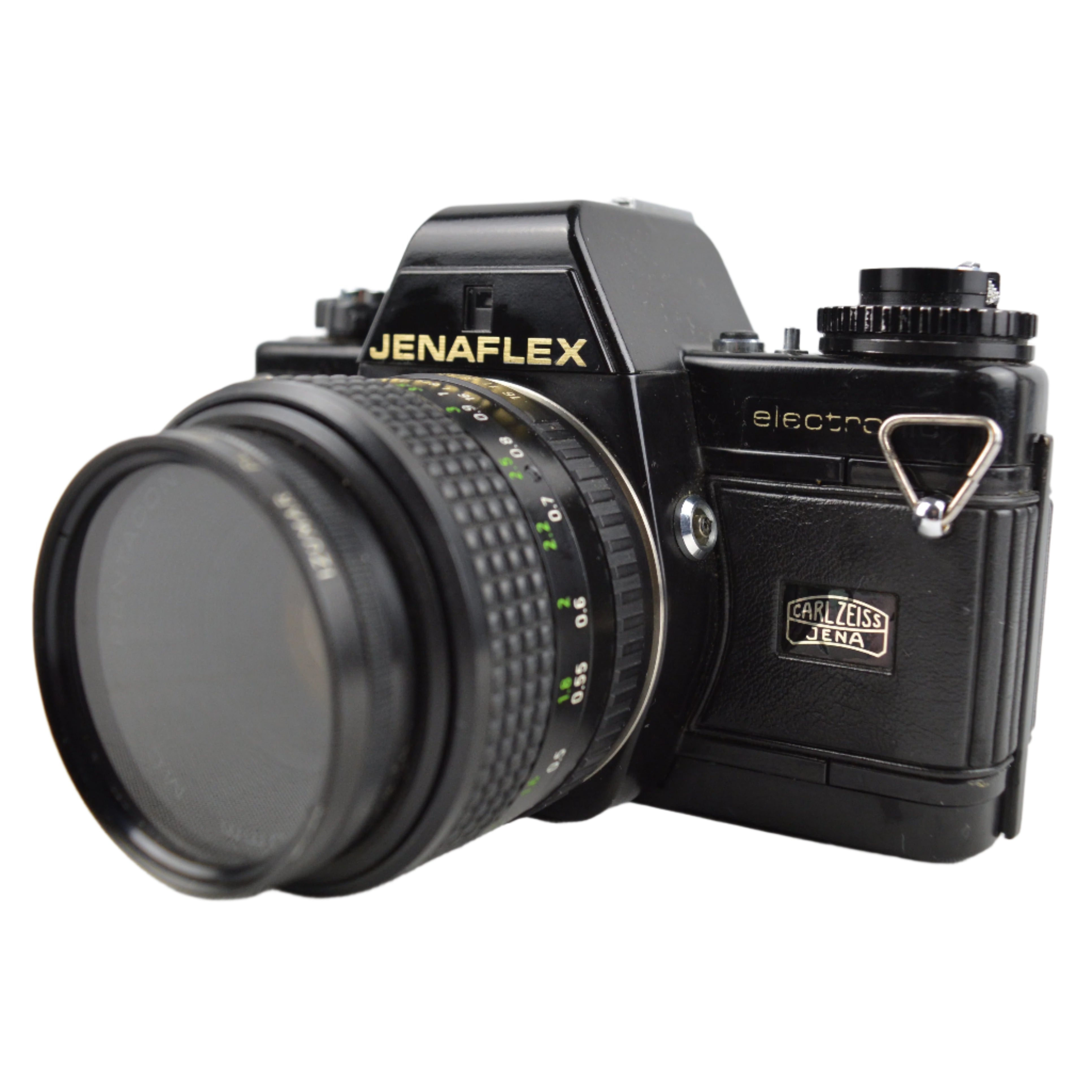 Carl Zeiss Jenaflex AM-1 with Pentacon Praktica 50mm f1.8 Prime