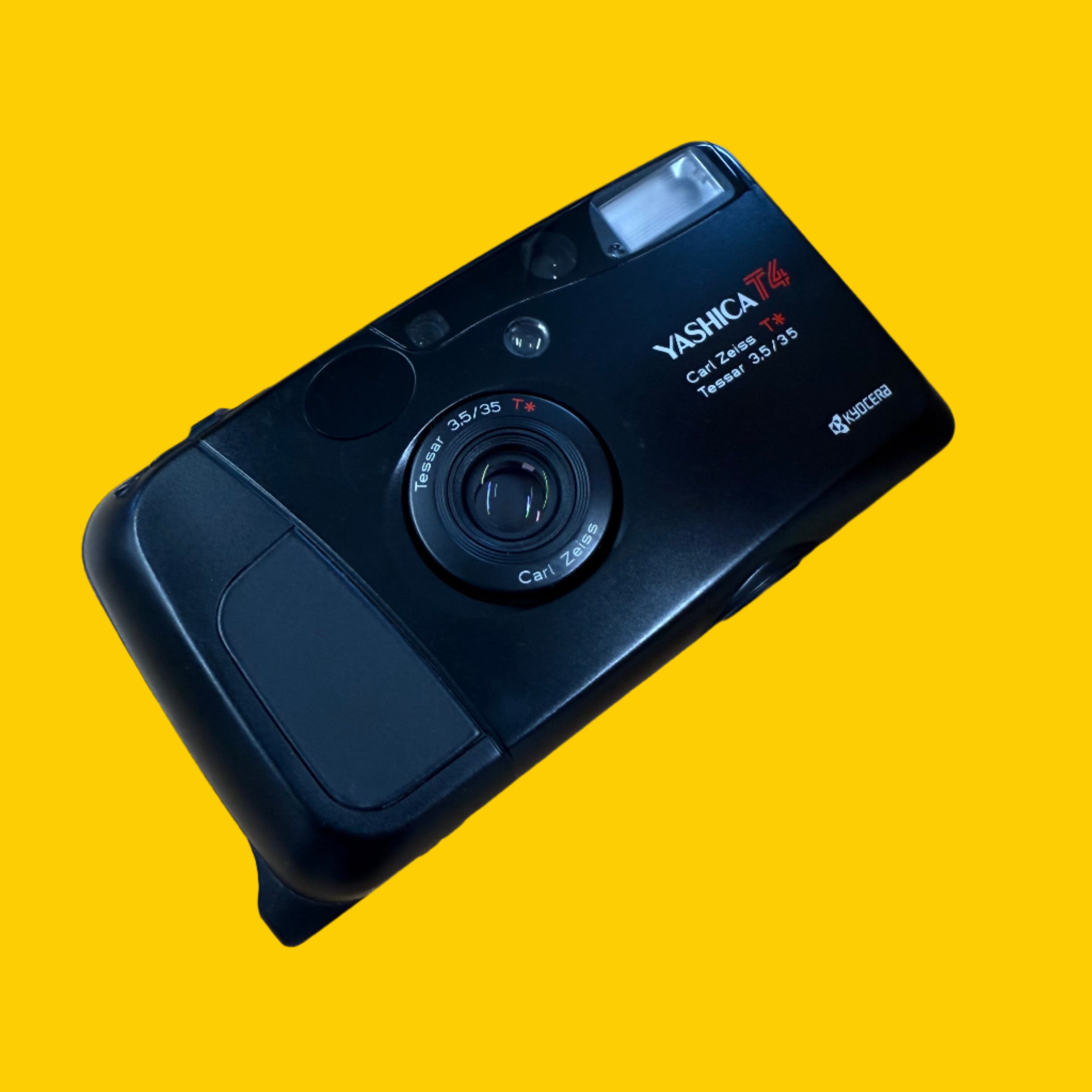 Yashica T4 Point and Shoot 35mm Film Camera – Film Camera Store