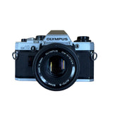 Olympus OM10 35mm SLR Film Camera w/ 50mm f/1.8 Prime Lens