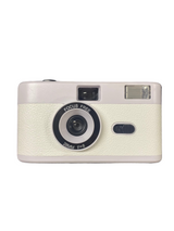 BRAND NEW 35MM REUSABLE FILM CAMERA WITH FLASH - WHITE