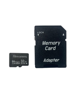 Memory Card including 32GB MicroSD Card With SD Card Adapter.