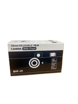 35MM REUSABLE FILM CAMERA WITH FLASH - WHITE