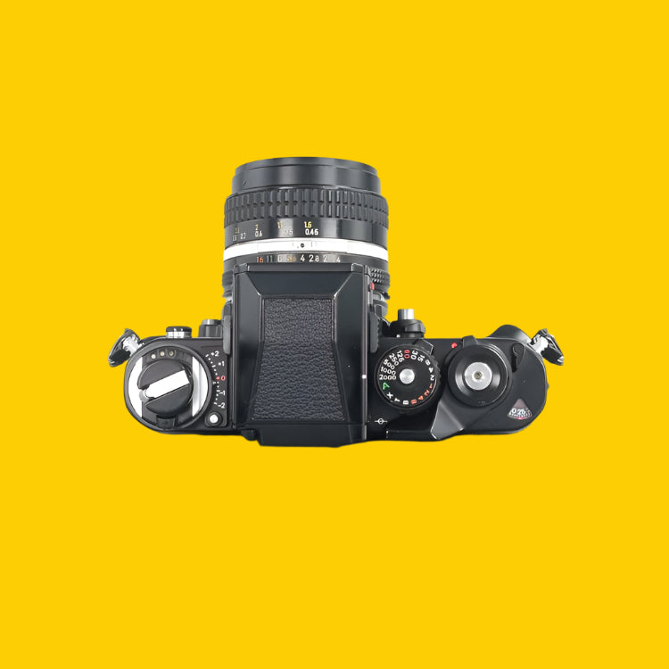 Nikon F3 SLR 35mm Film Camera w/ Nikkor 50mm Lens