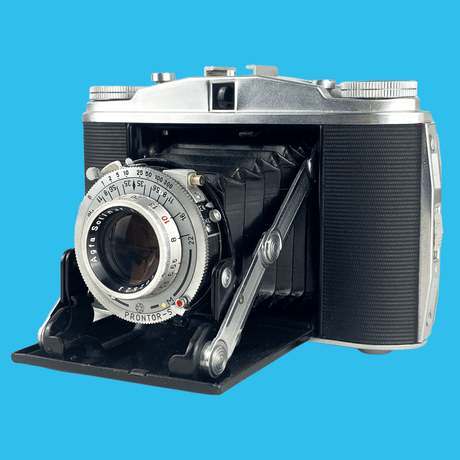 AFGA Isolette II 6X6 Medium Format Folding Film Camera With 75mm F3.5 Lens.