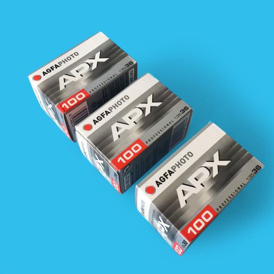 AFGA Photo APX 100 Professional Black & White 35mm Film for 35mm Cameras