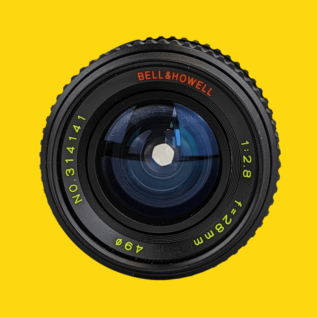 Bell & Howell 28mm f/2.8 Camera Lens
