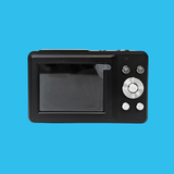 Black Compact Zoom Digital Camera - Digicam