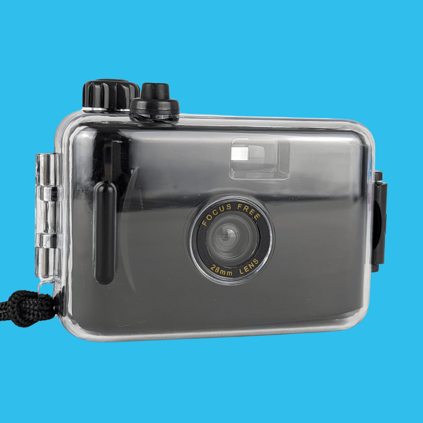 Black Underwater Focus Free 35mm Film Camera