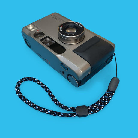 Blue & Black Film Camera Wrist Strap - Brand New