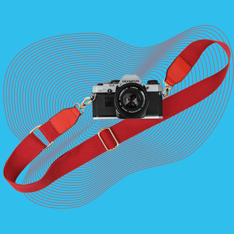 Brand New Canvas Colourful SLR Camera Strap