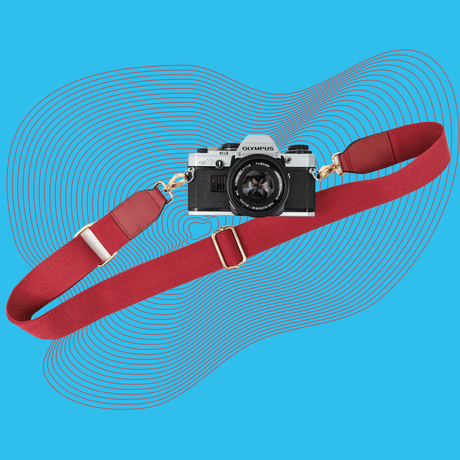 Brand New Canvas Colourful SLR Camera Strap