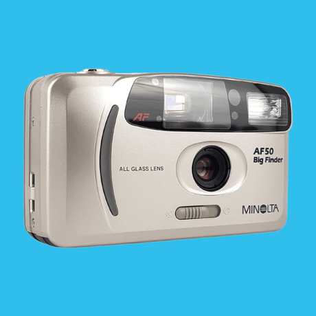 BRAND NEW-Minolta AF50 Big Finder 35mm Film Camera Point and Shoot