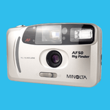 BRAND NEW-Minolta AF50 Big Finder 35mm Film Camera Point and Shoot