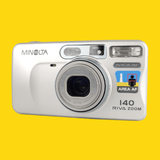BRAND NEW - Minolta Riva Zoom 140 35mm Film Camera Point and Shoot