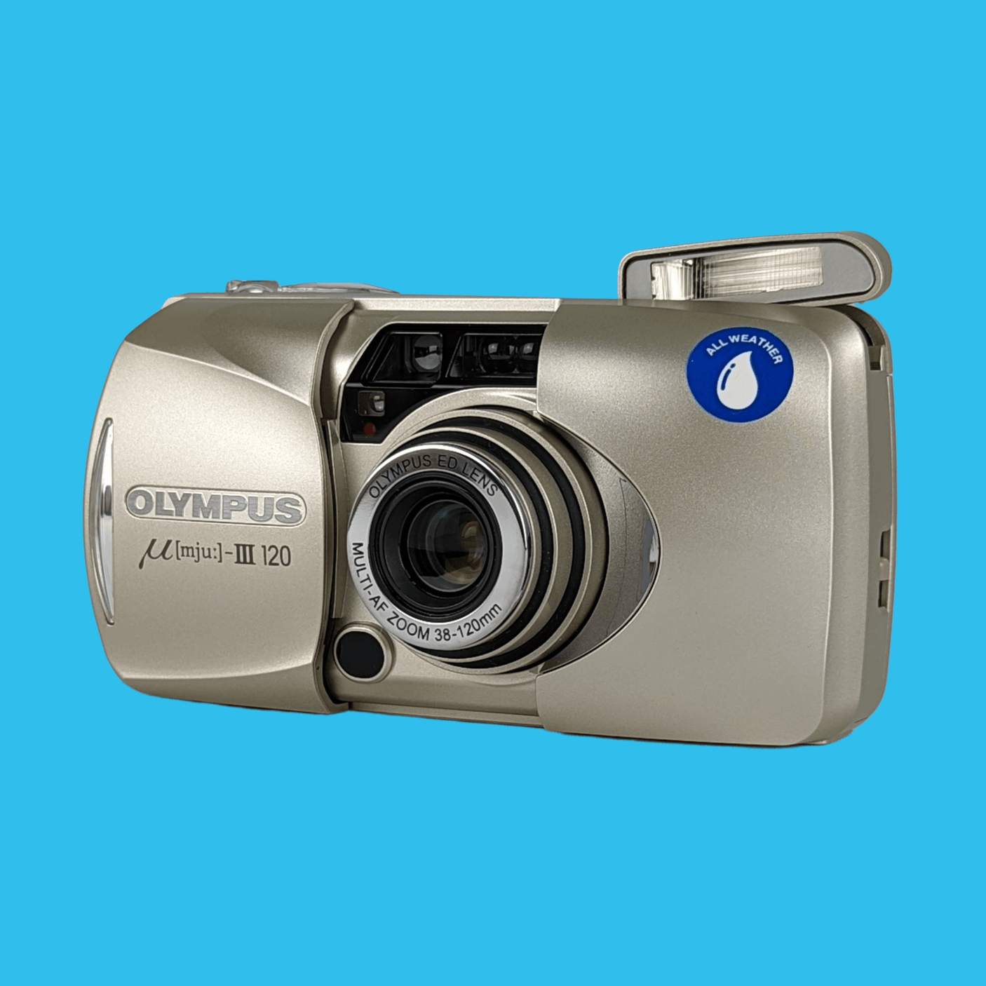 BRAND NEW - Olympus Mju III Zoom 120 35mm Film Camera Point and Shoot