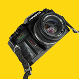 BRAND NEW - Olympus OM40 Program Black 35mm SLR Film Camera with Olympus Prime Lens