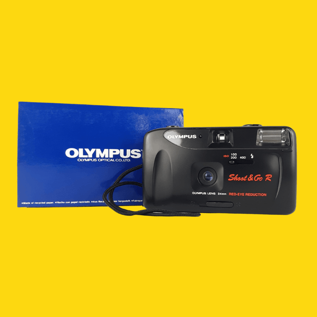BRAND NEW - Olympus Shoot & Go R 35mm Film Camera Point and Shoot
