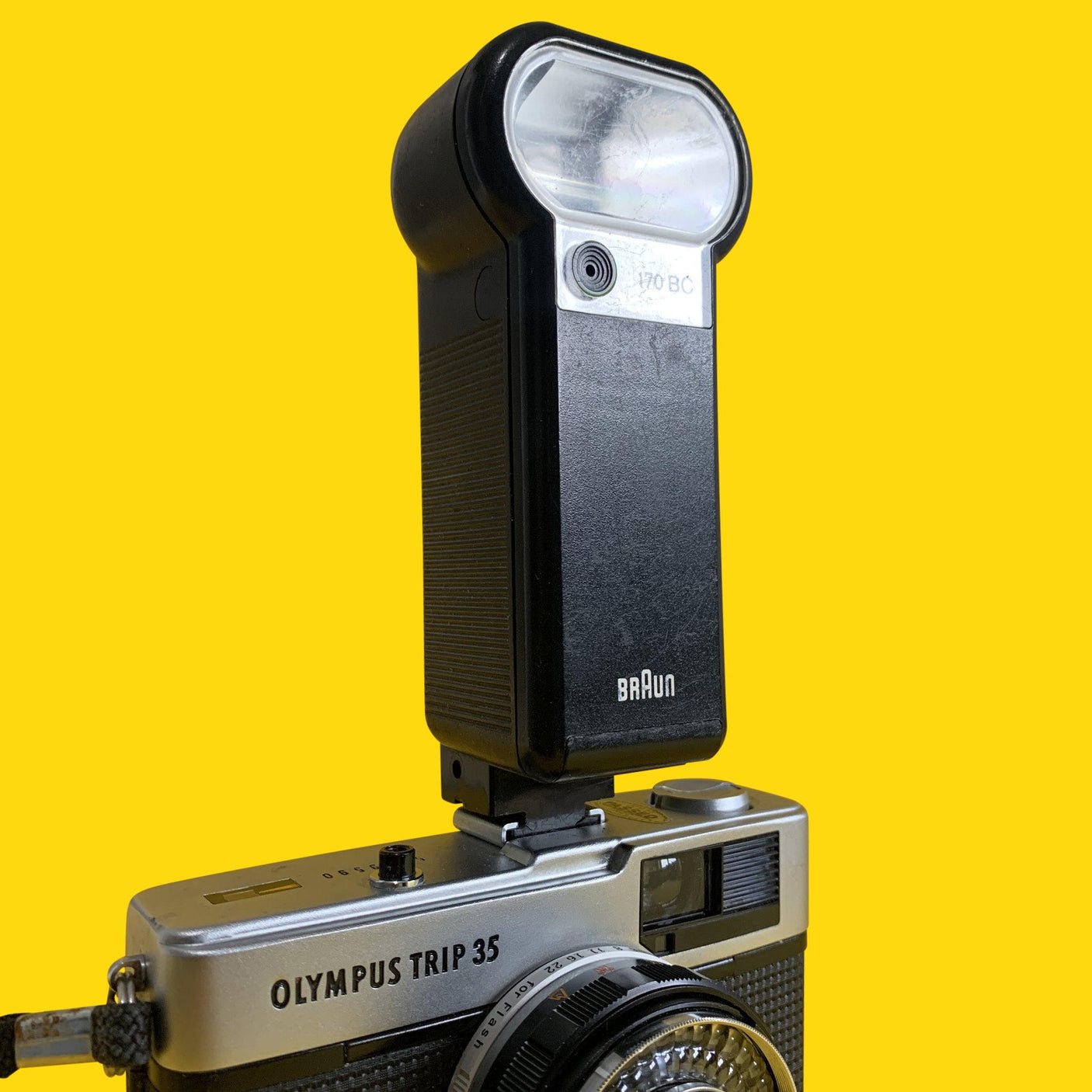 Braun 170BC Flash externe pour appareil photo argentique 35 mm