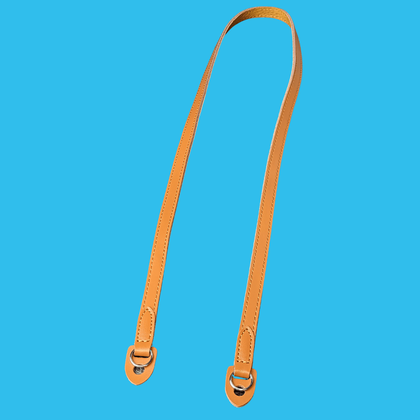 Brown Leather Thin SLR Camera Strap