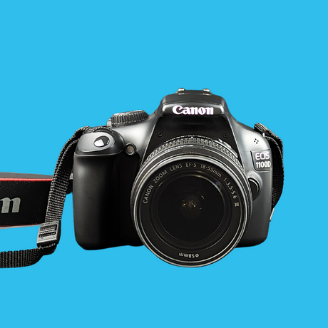 Canon 1100D DSLR Camera with Canon Zoom Lens 18-55mm