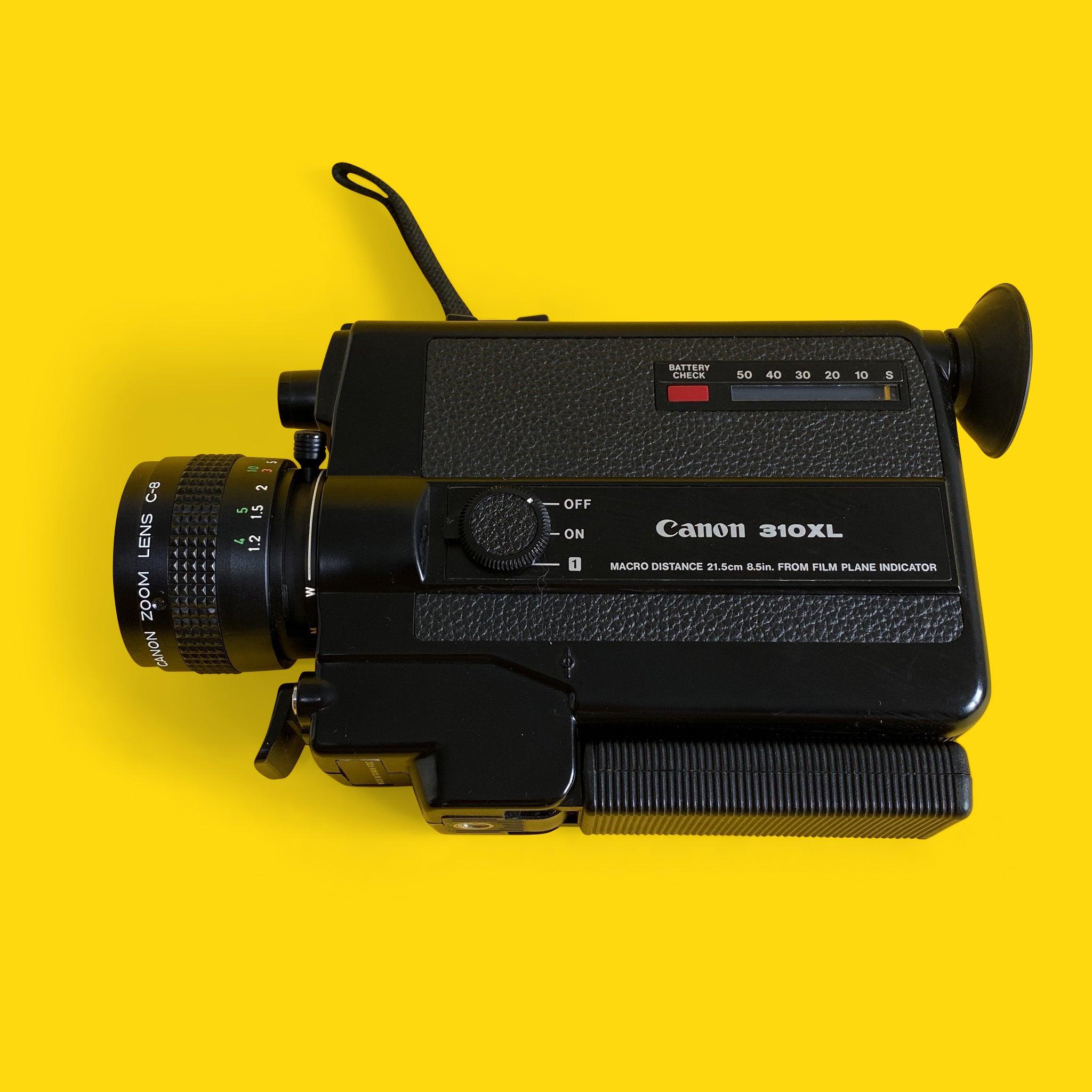露出計露出不足による警告出ます【美品・動作〇】Canon 310XL 8ミリカメラ シネマカメラ