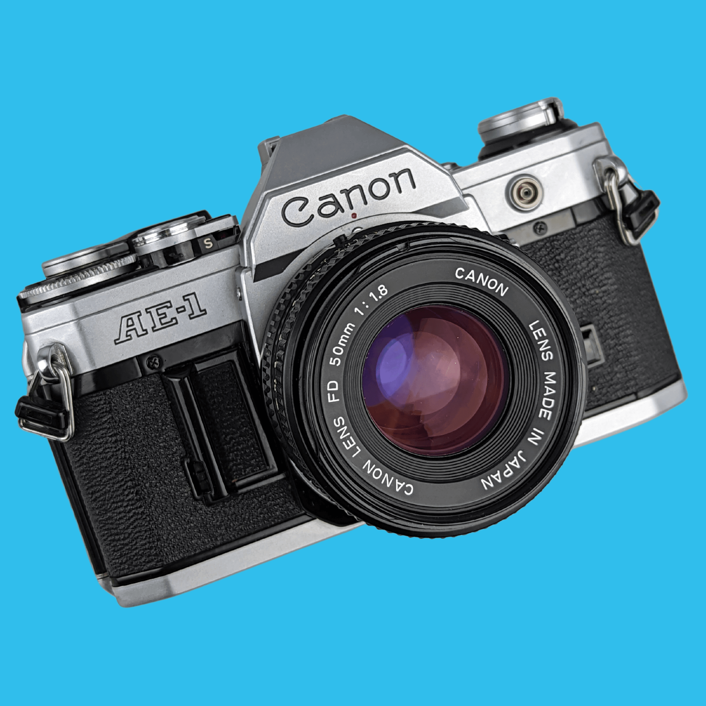 J 】 Y9965 Canon AE-1 フィルムカメラレンズセット キヤノン 210056